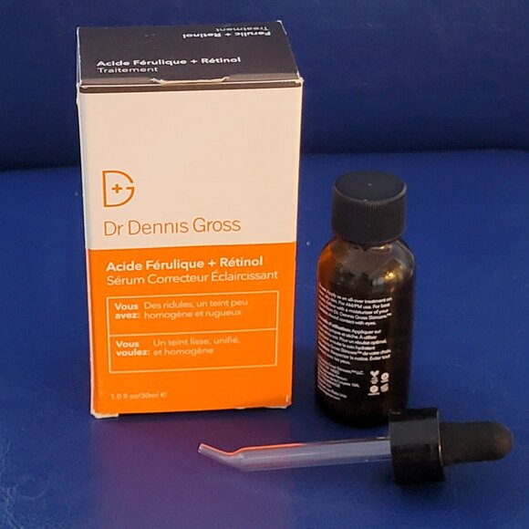 NIB Dr Dennis Gross Ferulic + Retinol Brightening Serum - Picture 6 of 13